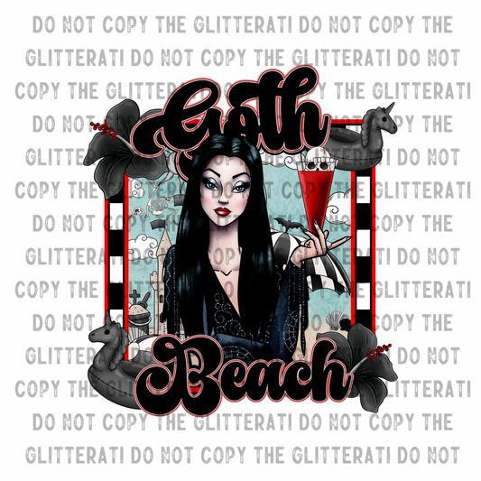 Goth Beach - Decal