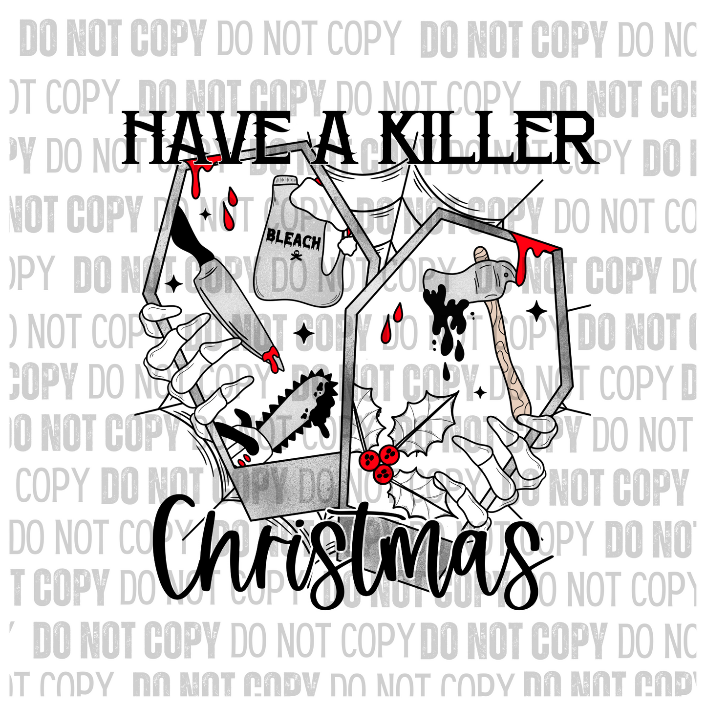 Have a K*ller Christmas - Decal