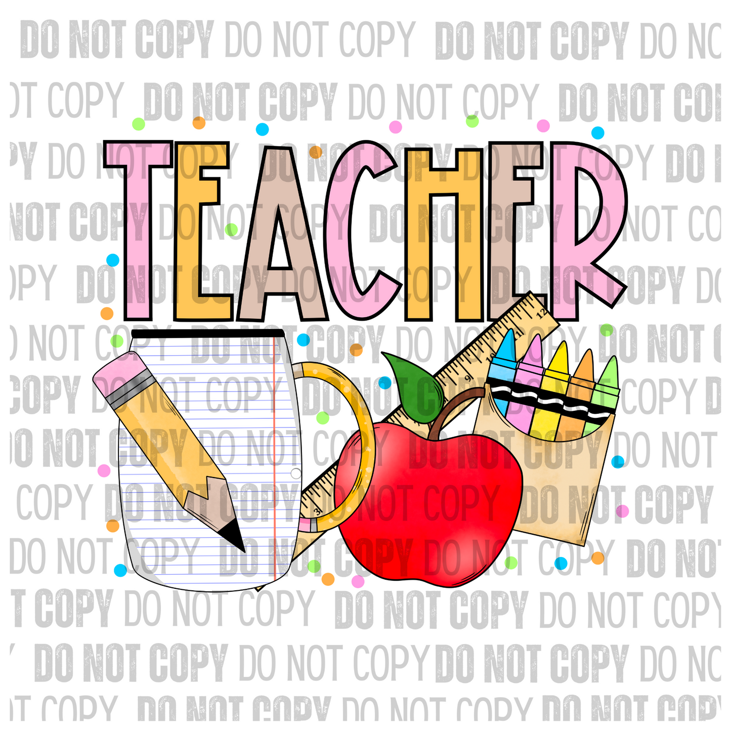 Teacher - Decal