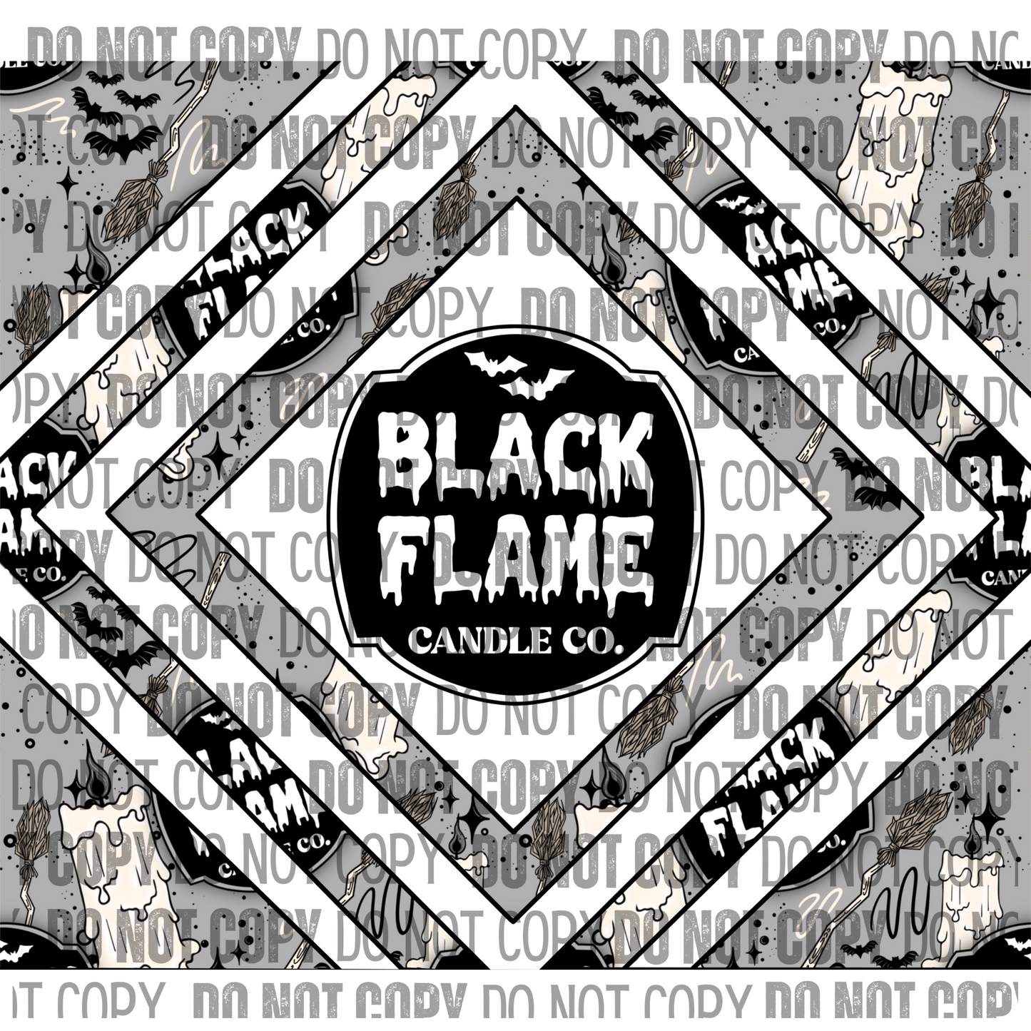 Black Flame Candle Co. - Tumbler Wrap