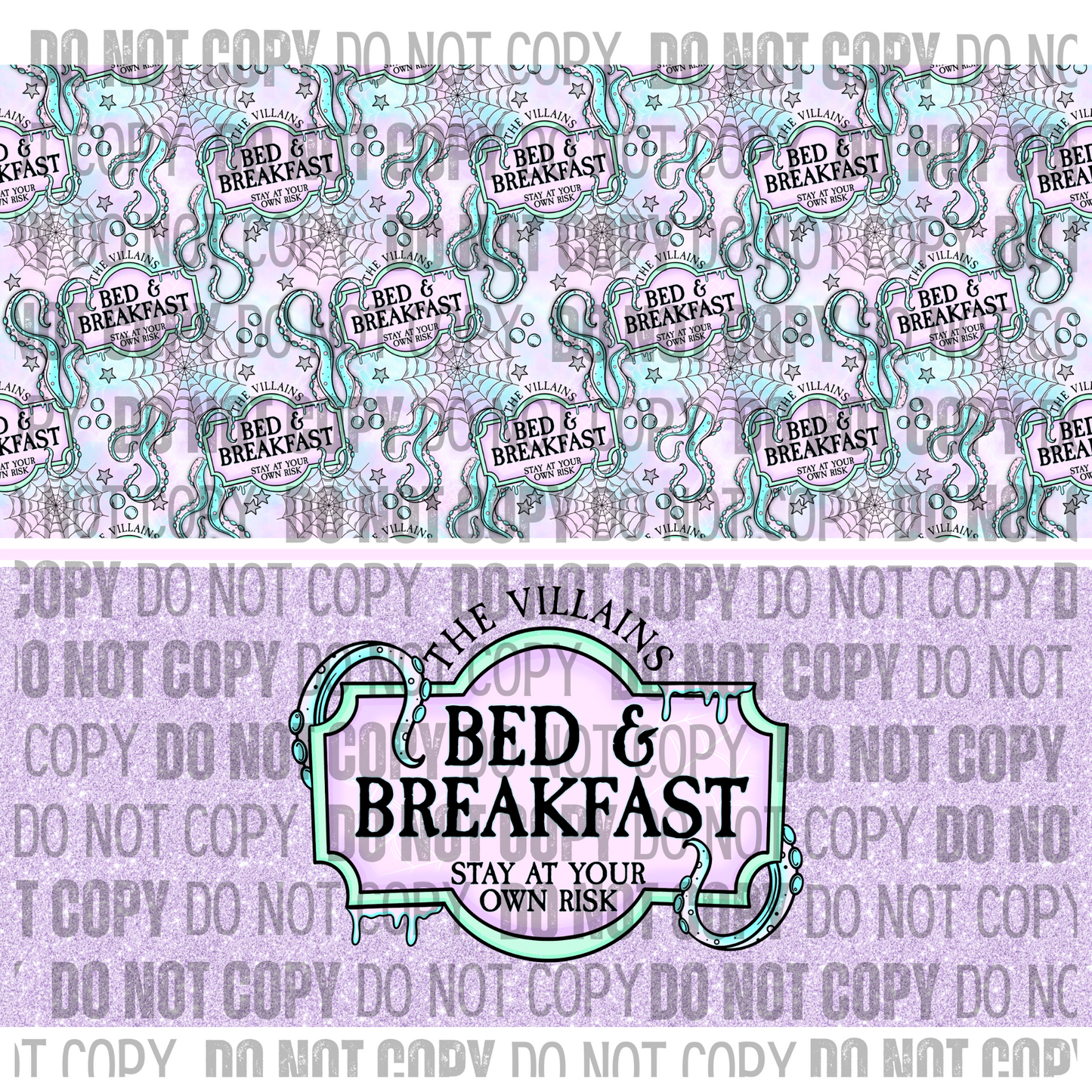 Villains Bed and Breakfast - Tumbler Wrap