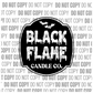 Black Flame Candle Co - Decal