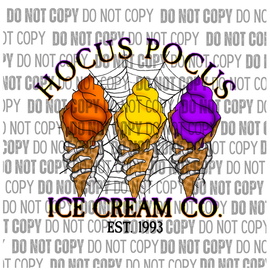 HP Ice Cream Co - Decal