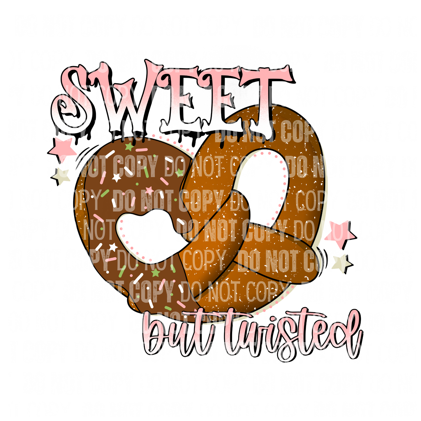 Sweet but Twisted - Decal