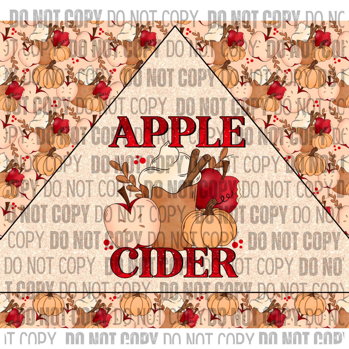 Apple Cider - Tumbler Wrap