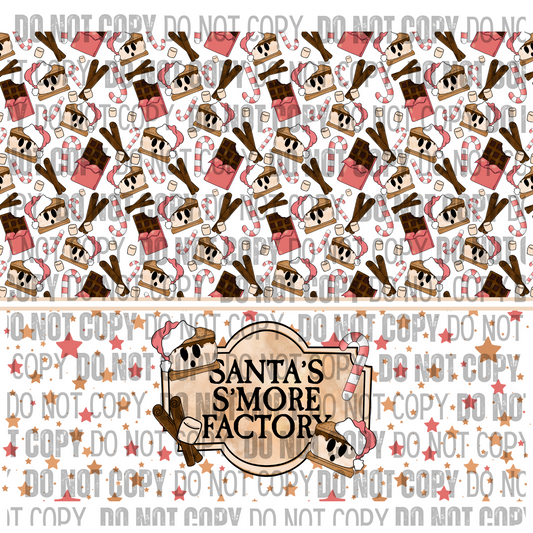 Santa Smores - Tumbler Wrap