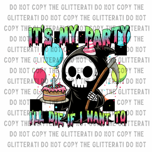 It’s My Party - Decal