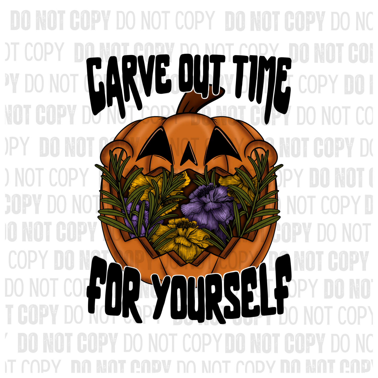 Carve Out Time For Yourself - Decal