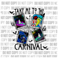 Take Me to the Carnival - Decal