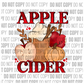 Apple Cider - Decal