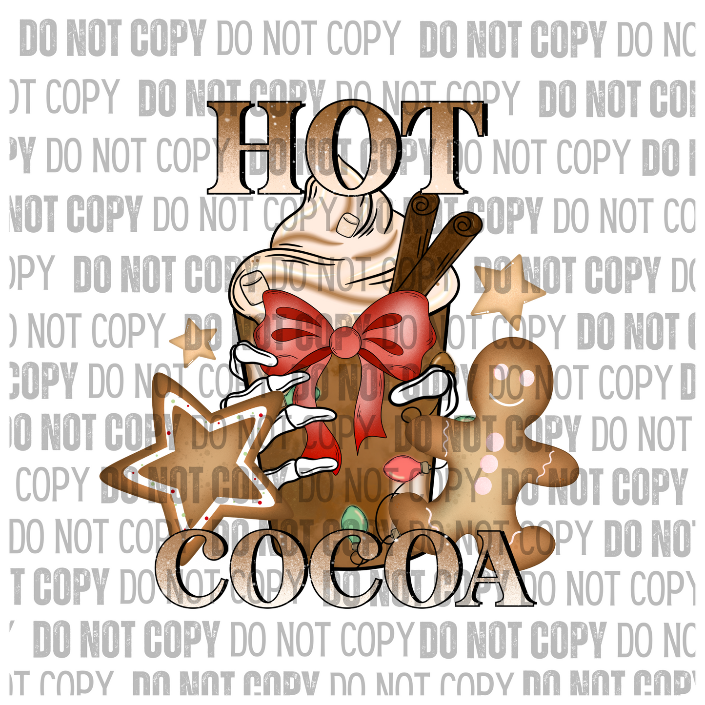 Hot Cocoa Sweets - Decal
