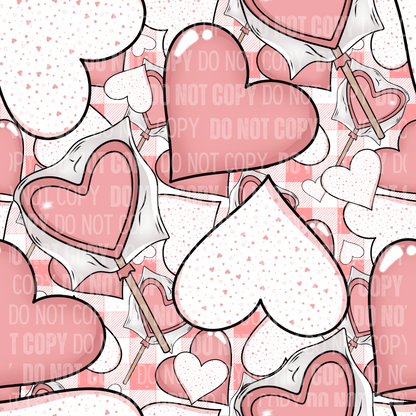 Valentine Heart - Opaque Vinyl Sheet