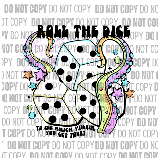 Roll the Dice - Decal