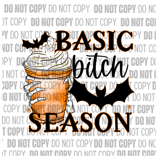 Basic Btch Season - Decal