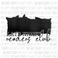 Late Night Readers Club - Decal
