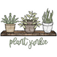 Plant Junkie - Decal