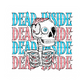 Dead Inside Zombie Skellie - Decal