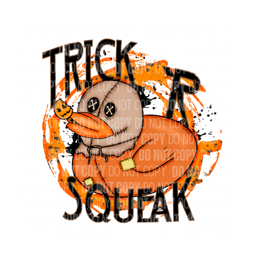Trick R Squeak - Decal
