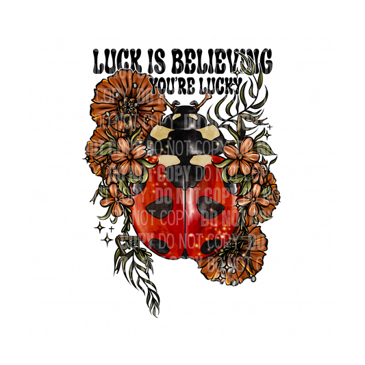 Lucky Ladybug - Decal