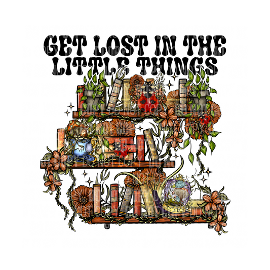 Get Lost in the Litte Things - Decal