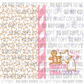 North Pole Cookie Co. Pink - Tumbler Wrap