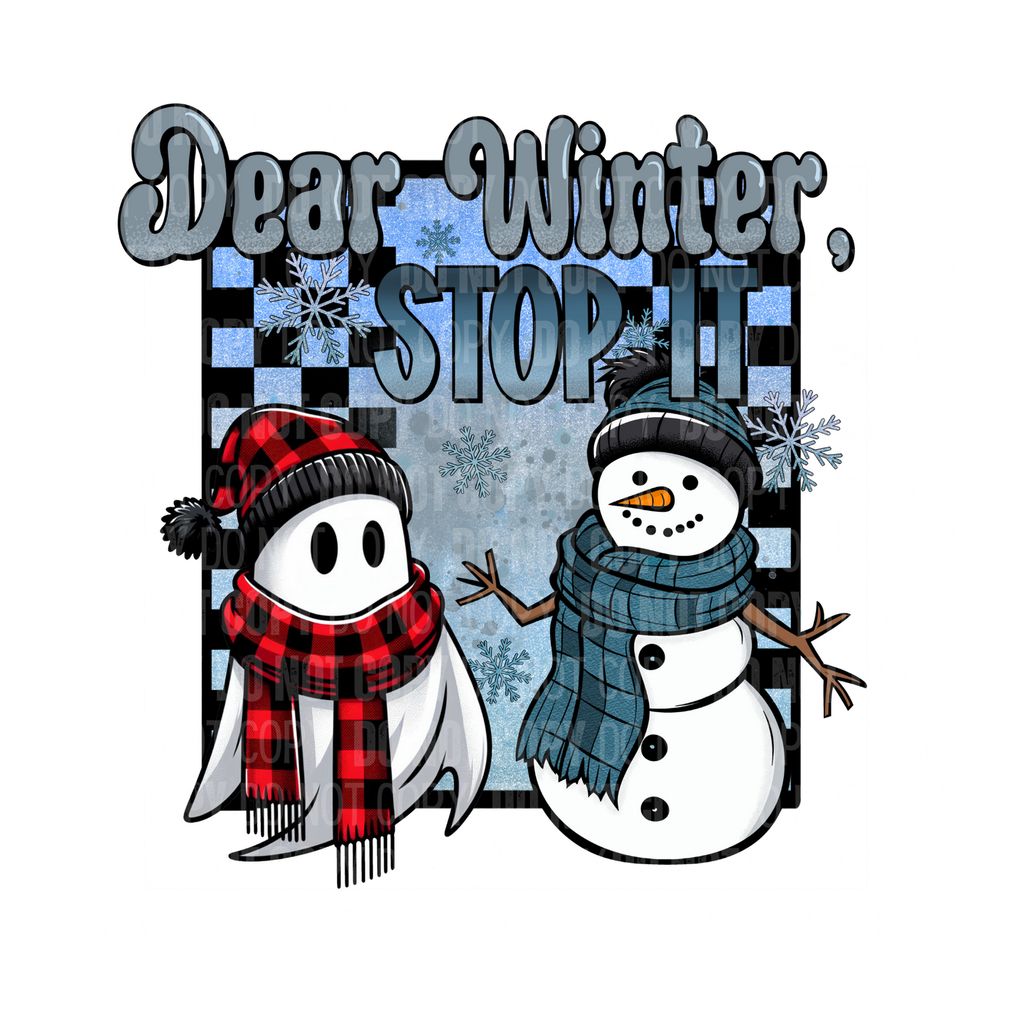 Dear Winter - Decal
