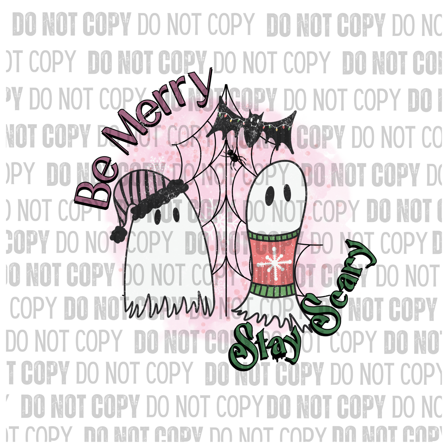 Be Merry Stay Scary- Decal