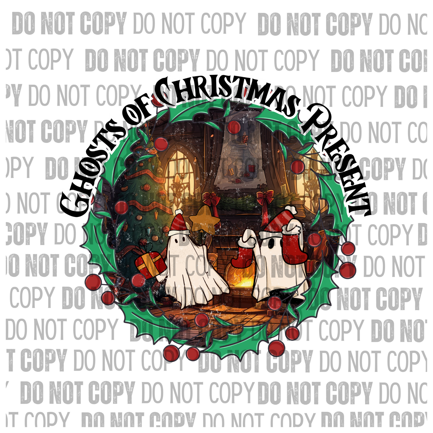 Ghosts of Christmas Present - Decal