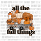 All the Fall Things - Decal