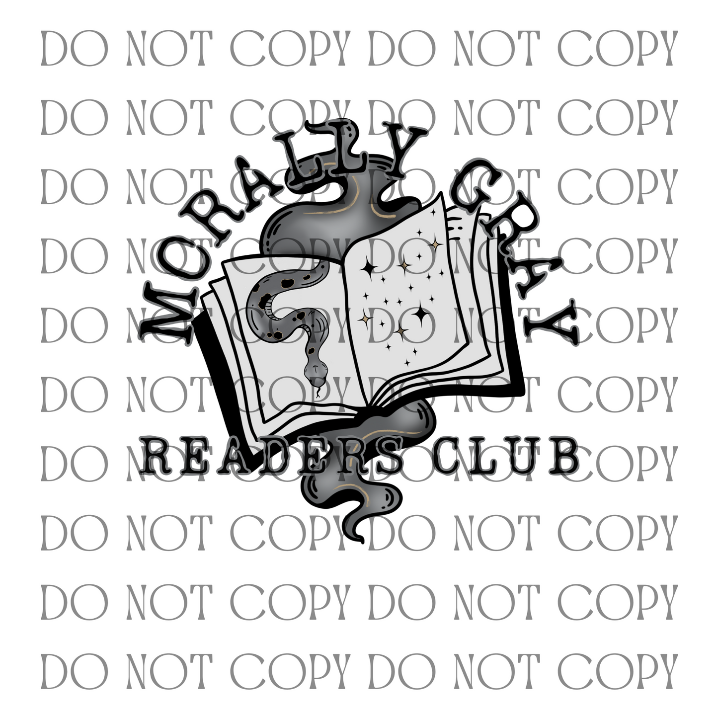 Morally Gray Readers Club - Decal