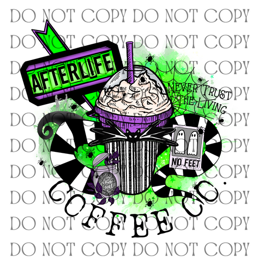 Afterlife Coffee Co - Decal