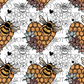 Boho Bees - Pen Wrap