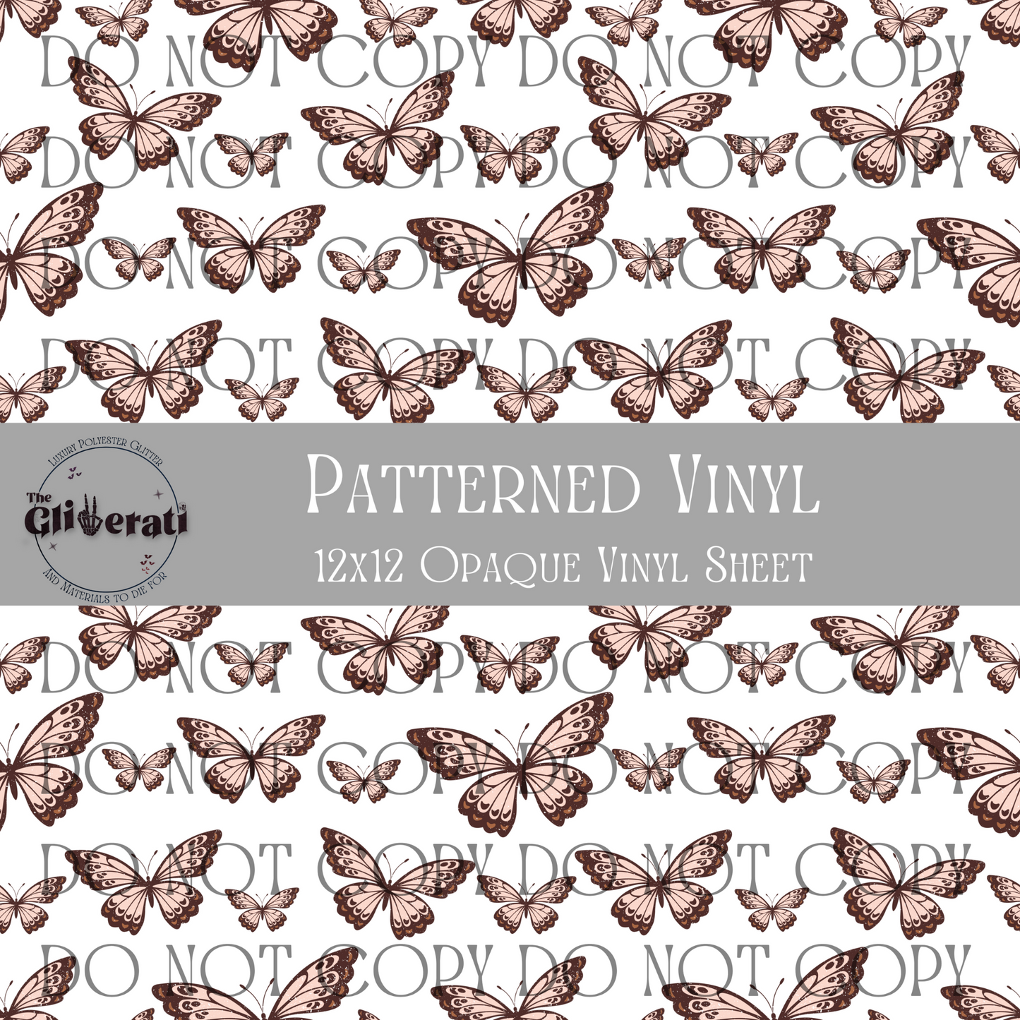 Butterflies - Opaque Vinyl Sheet