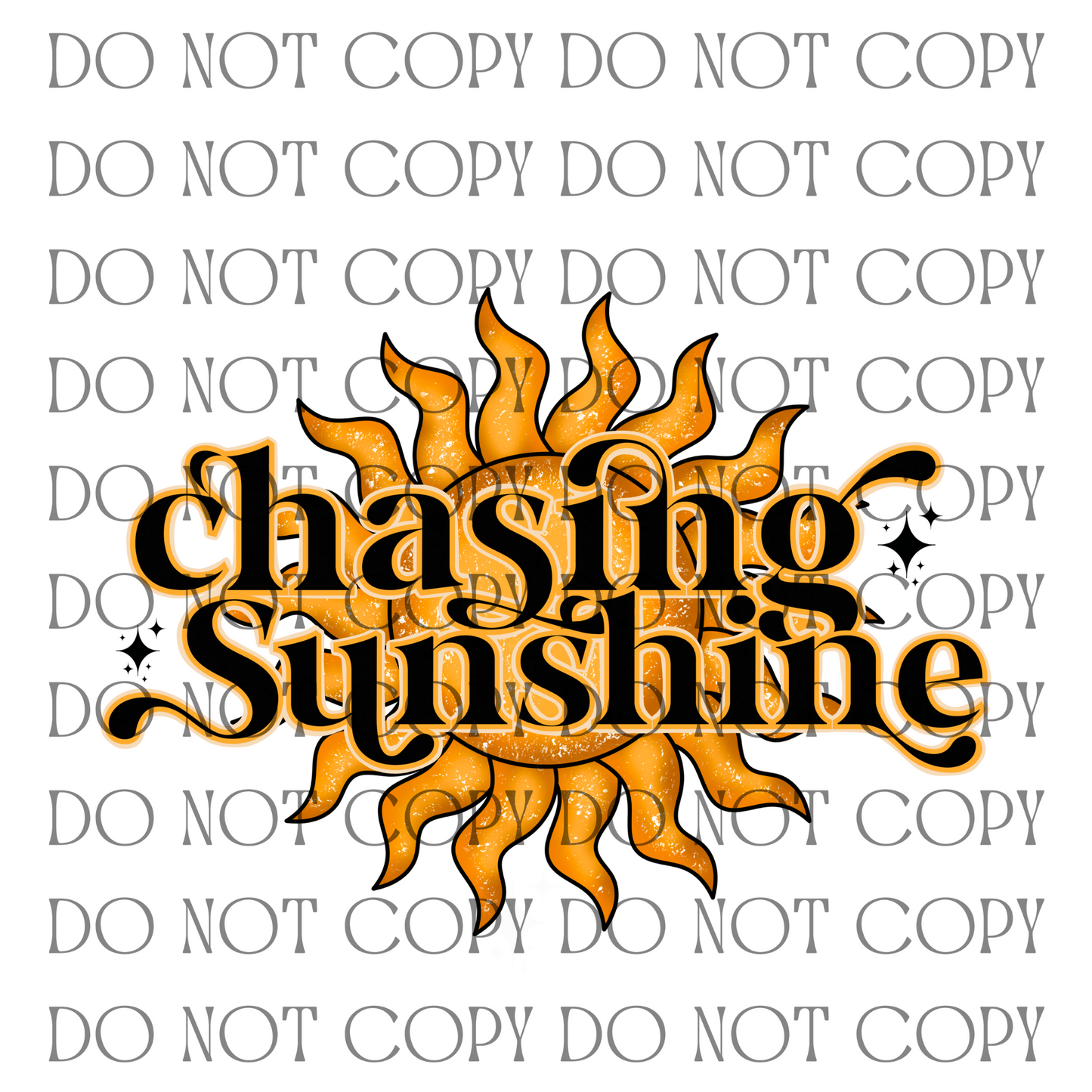 Chasing Sunshine - Decal
