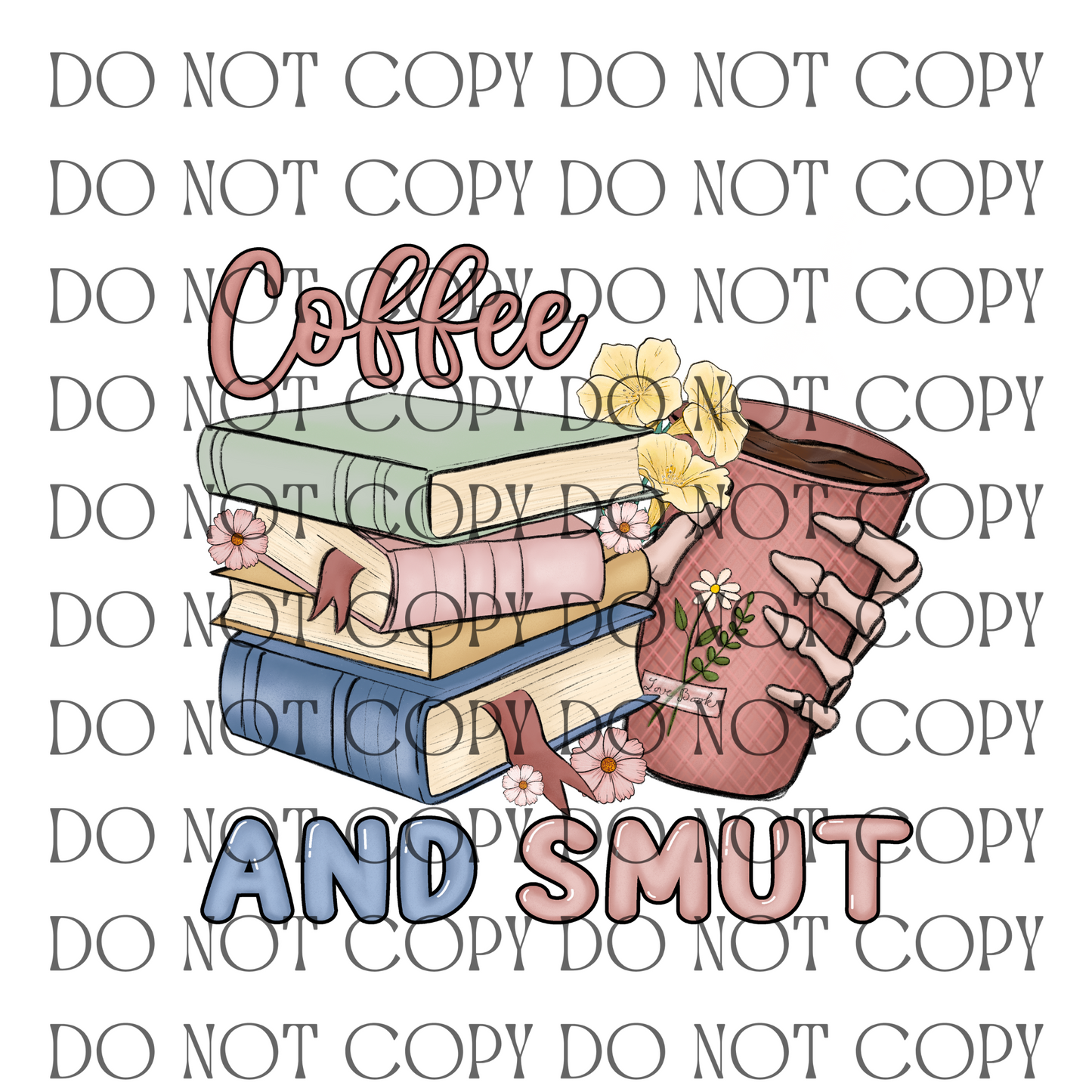 Coffee and Smut - Decal