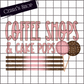 Coffee Shops & Cake Pops -Decal