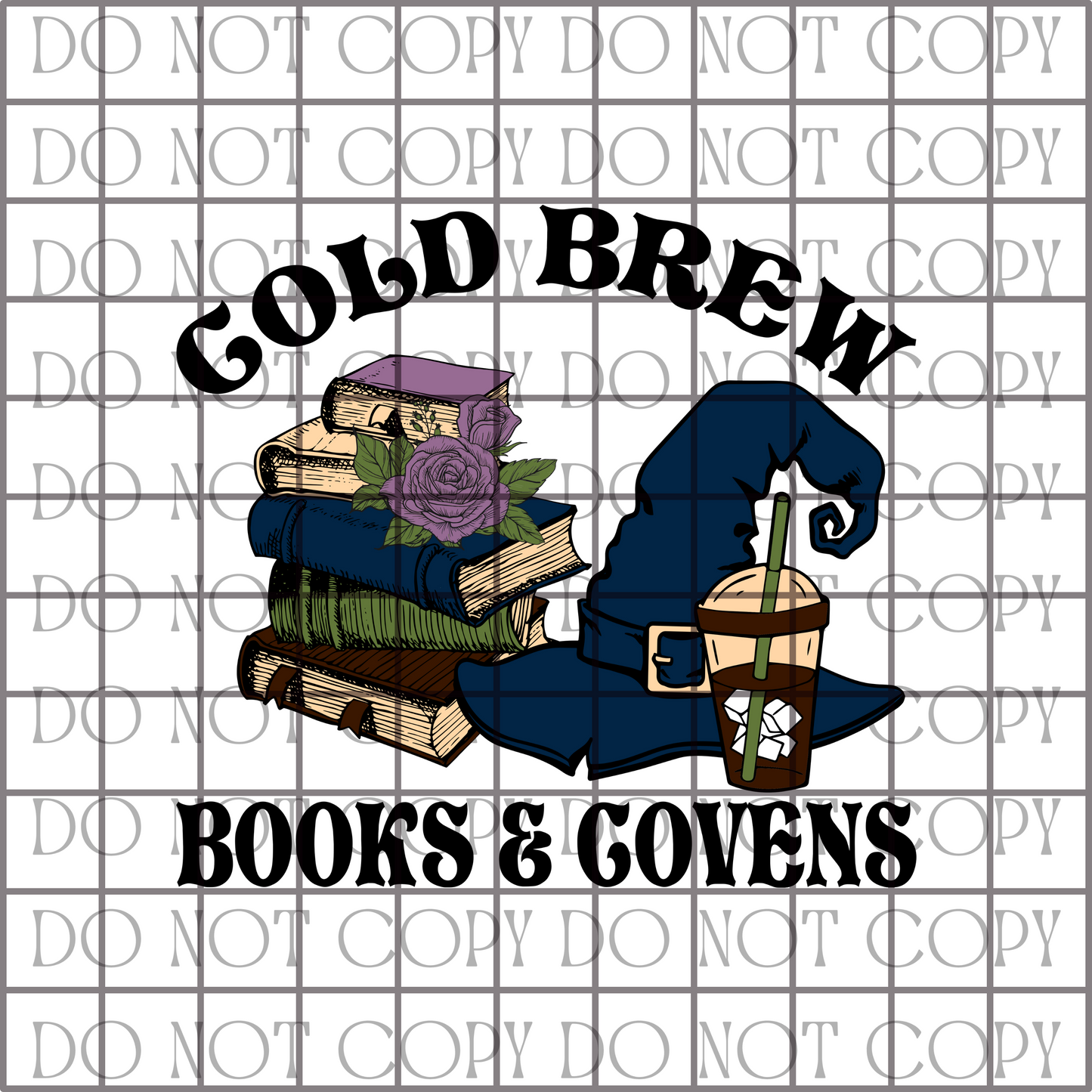 Cold Brew, Books-Decal