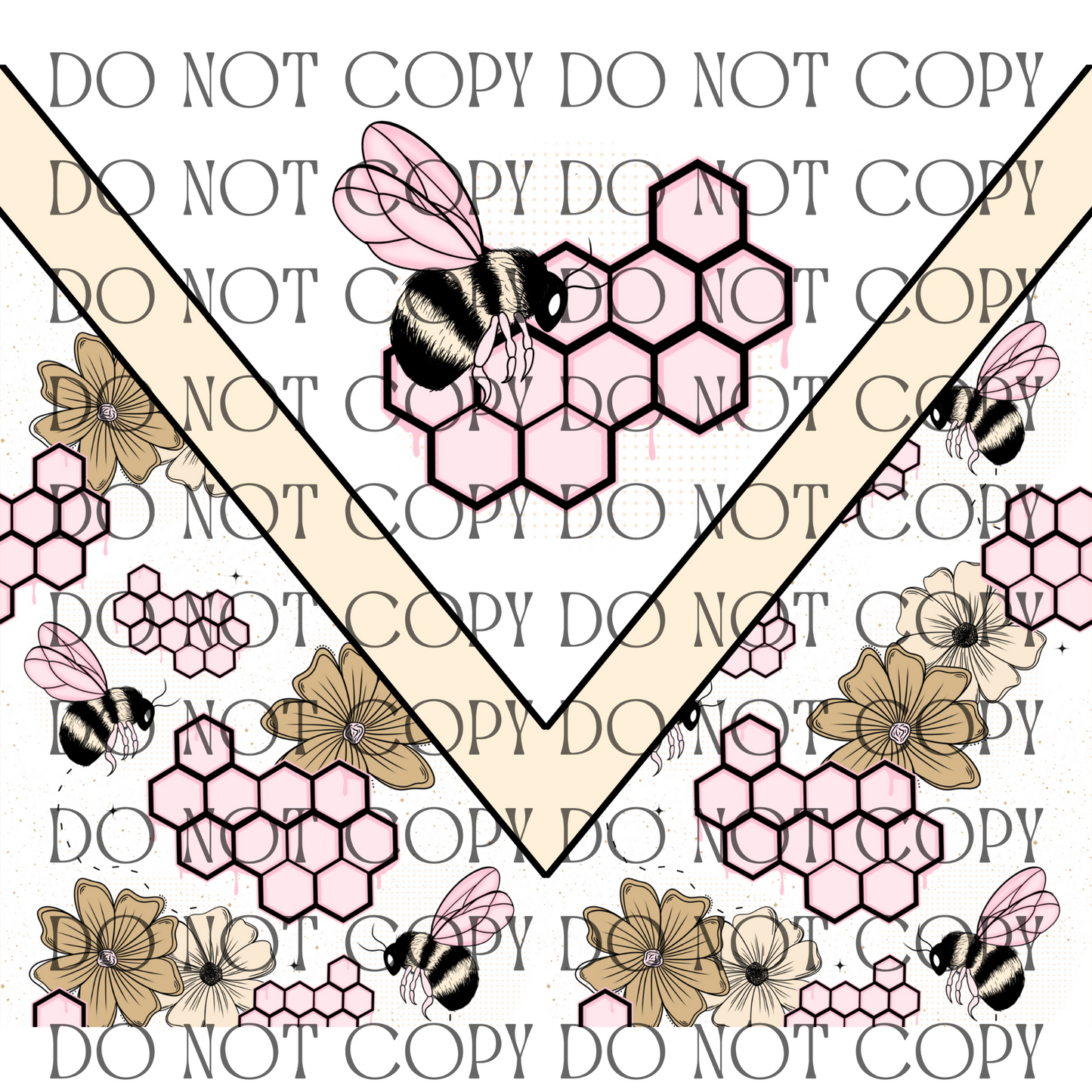 Pink Bee - Tumbler Wrap