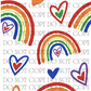 Rainbows - Pen Wrap