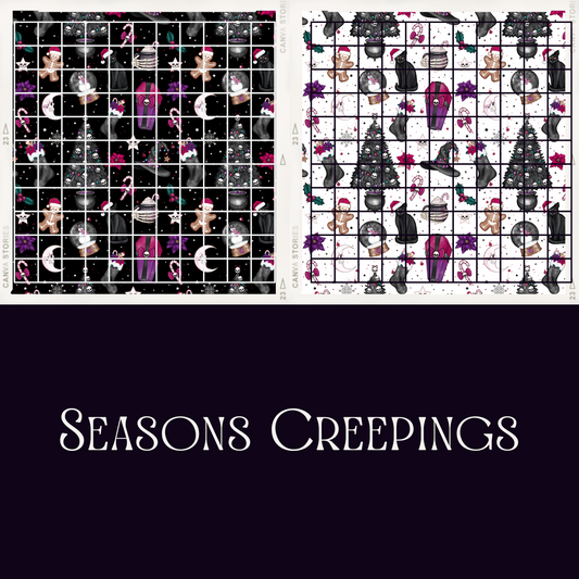 Seasons Creepings Opaque Vinyl Sheet