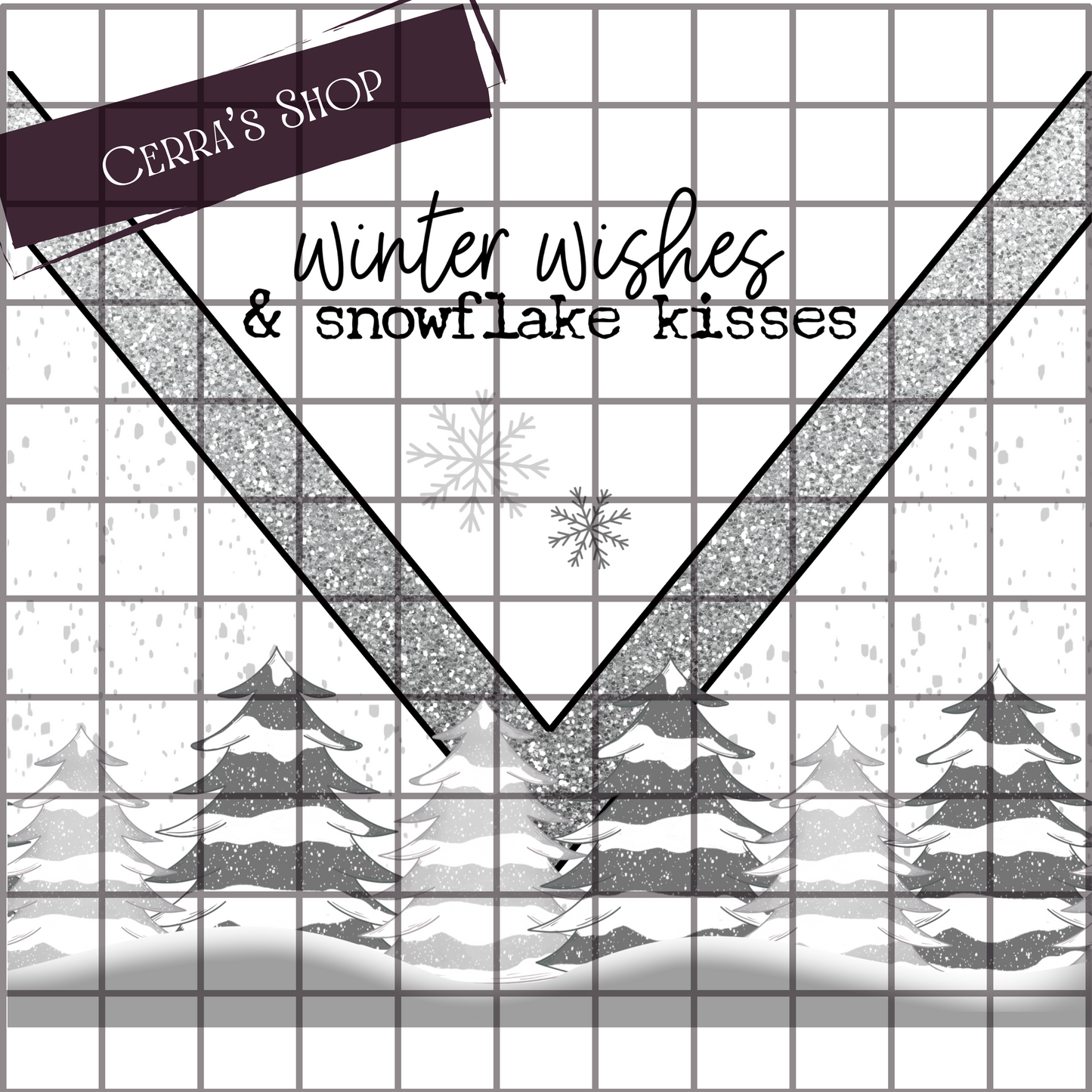 Winter Wishes - 20oz Tumbler Wrap